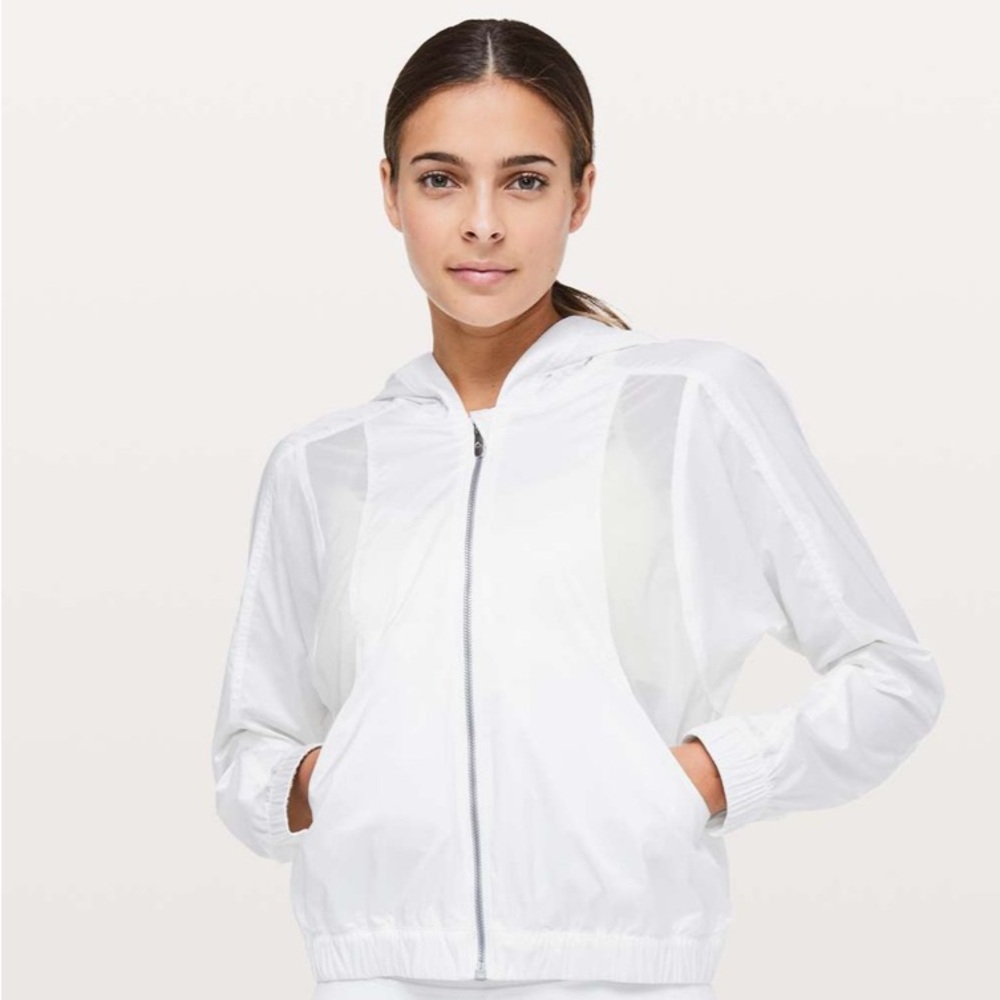Lululemon Before Dawn Jacket - White